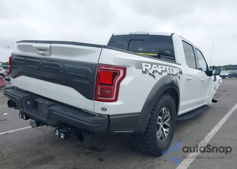 2018 Ford F-150 Raptor из США, поврежденный, VIN 1FTFW1RGXJFA67993